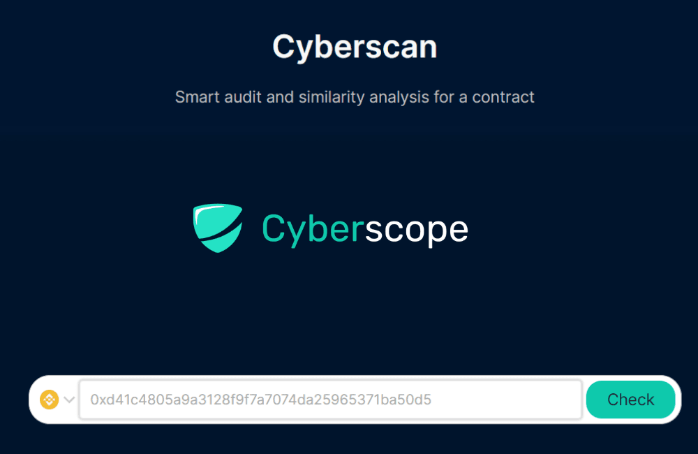 Cyberscan: Essential Tool for Investors and Users to Evaluate Smart Contracts Efficiently