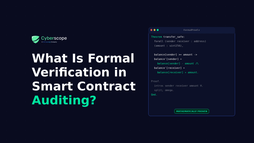 What Is Formal Verification in Smart Contract Auditing?